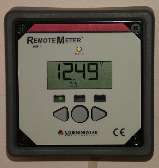 solar battery meter